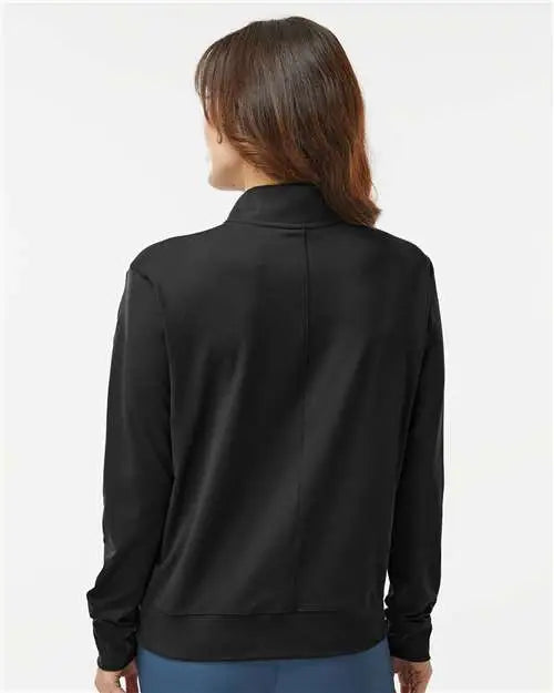 Adidas A1002 Women’s Ultimate365 Quarter-zip Pullover - Black