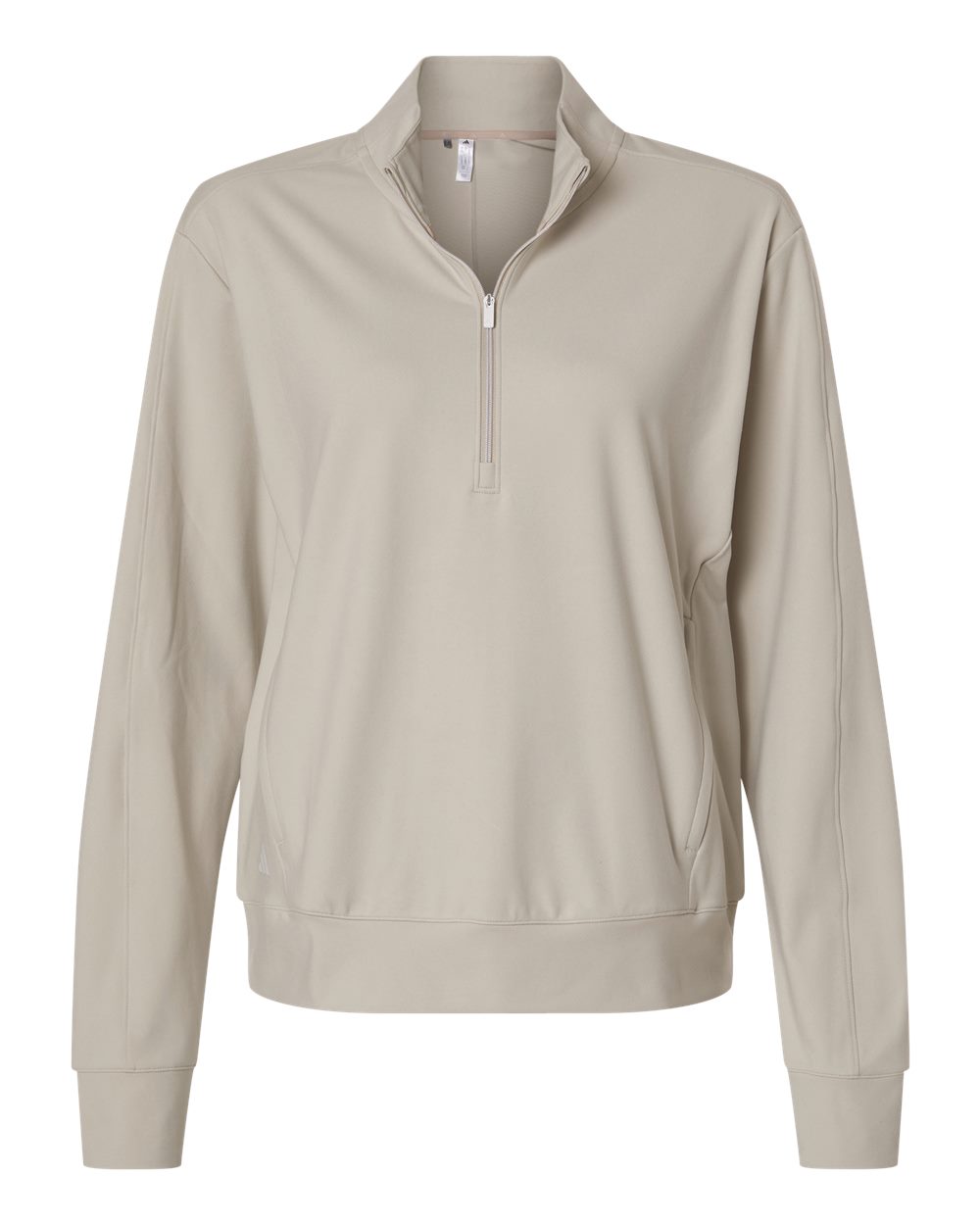 Adidas A1002 Women’s Ultimate365 Quarter-zip Pullover - Wonder Alumina