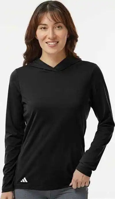 Adidas A1003 Women’s Performance Hooded Pullover Black