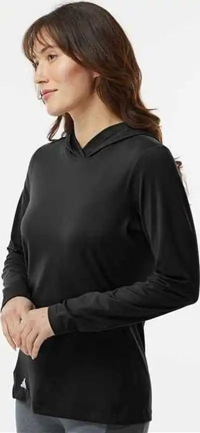 Adidas A1003 Women’s Performance Hooded Pullover Black