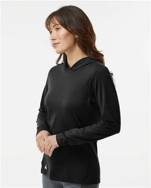 Adidas A1003 Women’s Performance Hooded Pullover - Black