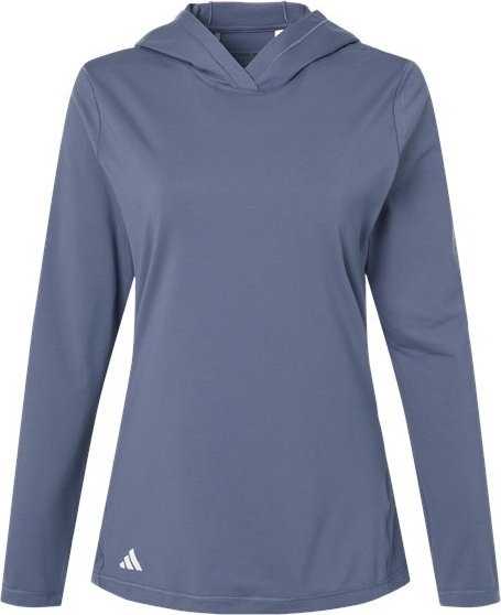 Adidas A1003 Women’s Performance Hooded Pullover - Preloved Ink