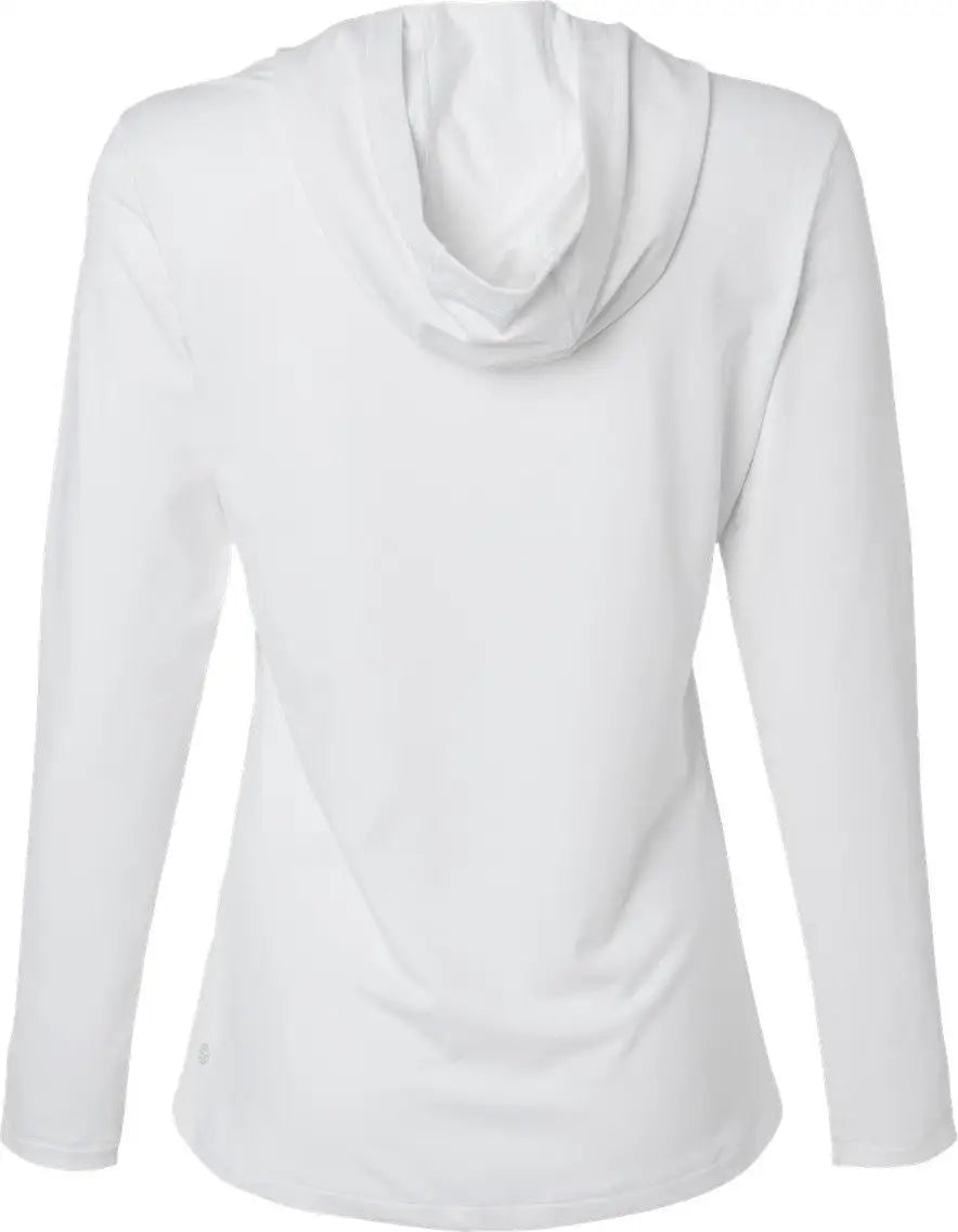 Adidas A1003 Women’s Performance Hooded Pullover - White