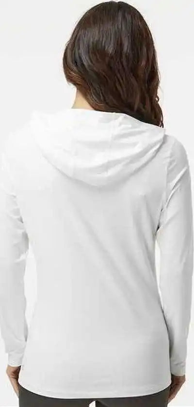 Adidas A1003 Women’s Performance Hooded Pullover White