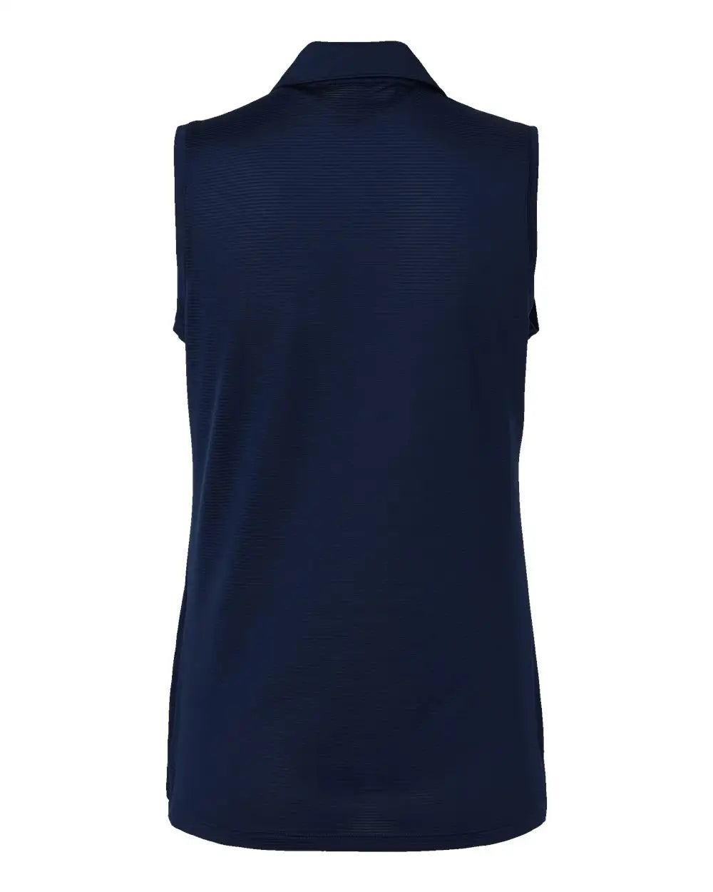 Adidas A1005 Women’s Ottoman Sleeveless Polo - Collegiate Navy