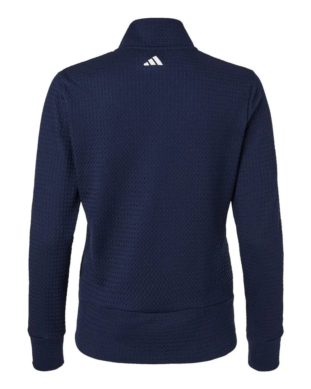 Adidas A1007 Women’s Ultimate Textured Full-zip Jacket - Collegiate Navy