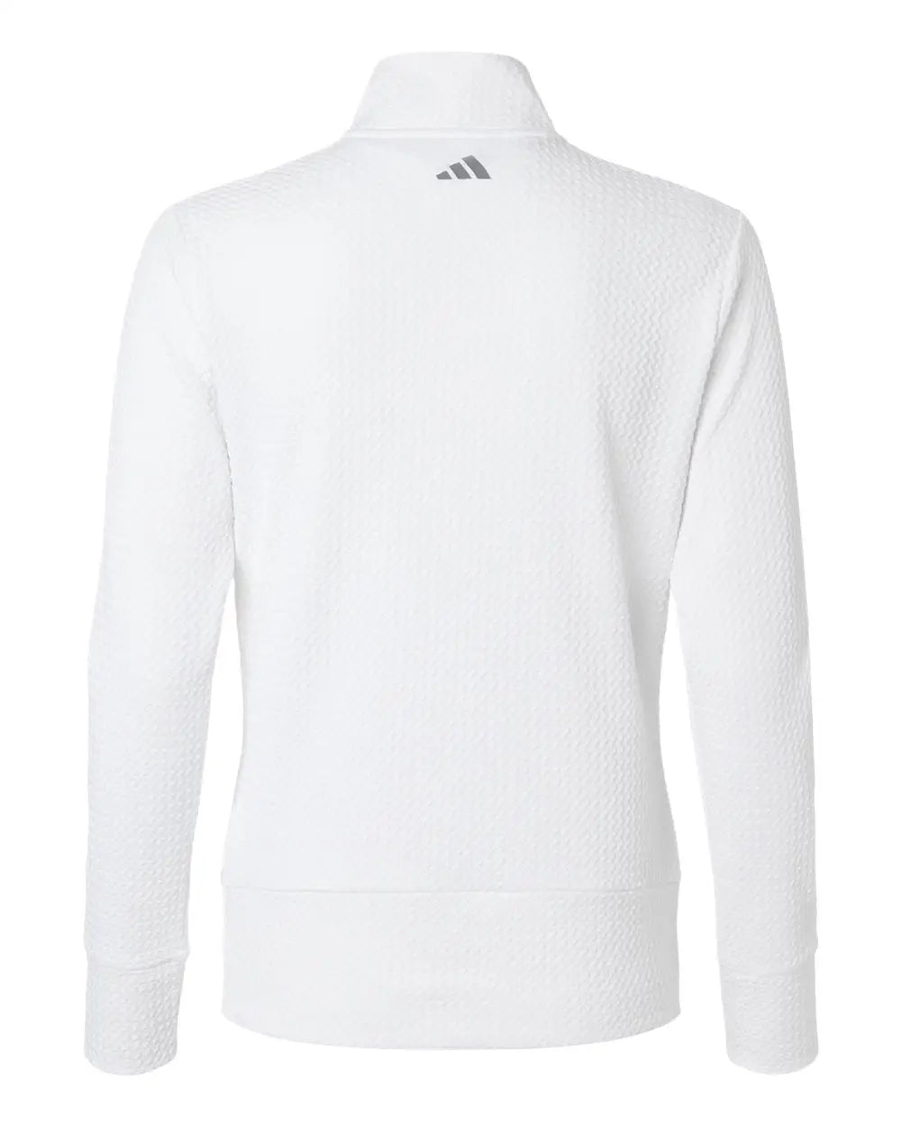 Adidas A1007 Women’s Ultimate Textured Full-zip Jacket - White