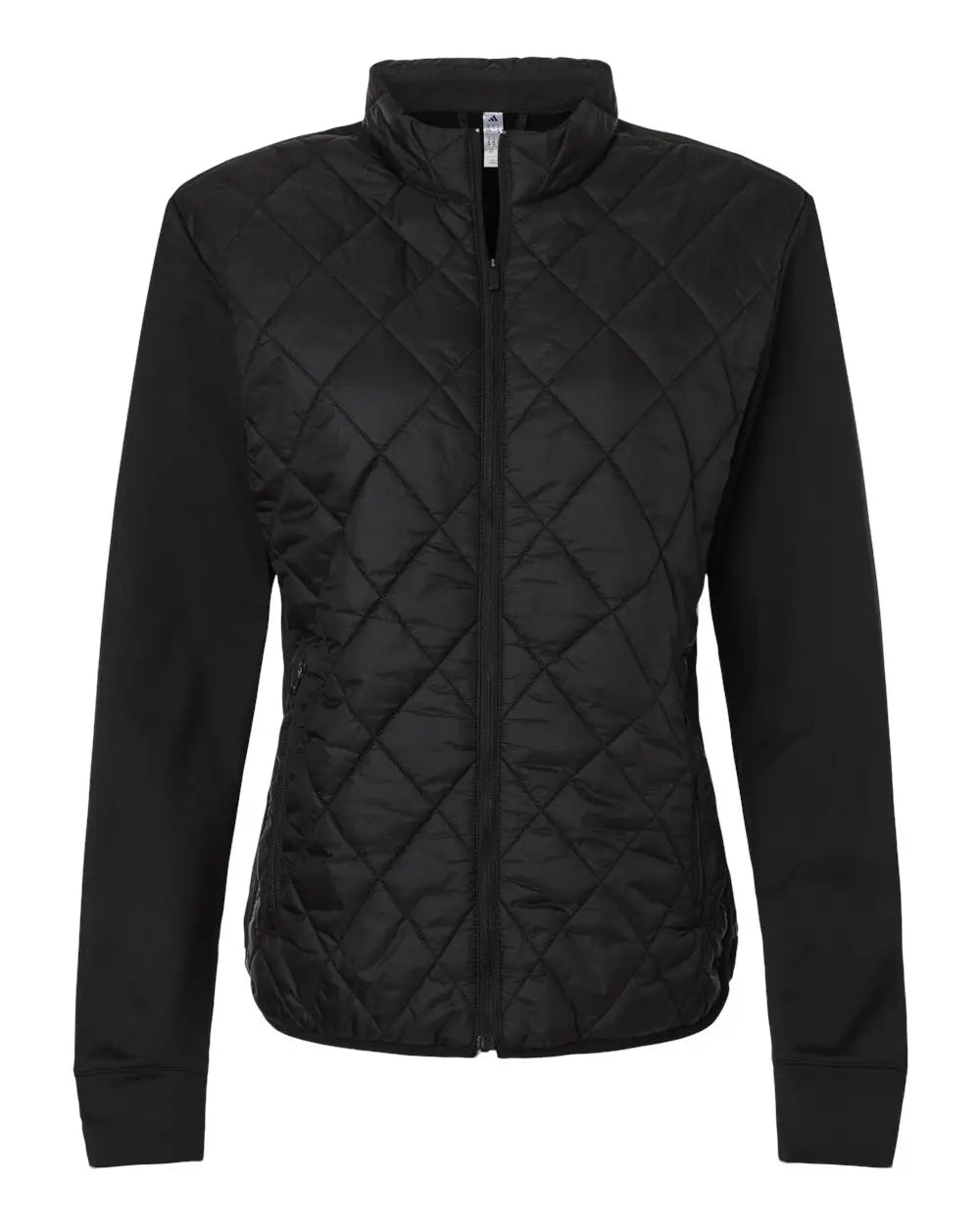 Adidas A1009 Women’s Ultimate Quilted Full-zip Jacket - Black / Ladies Xs