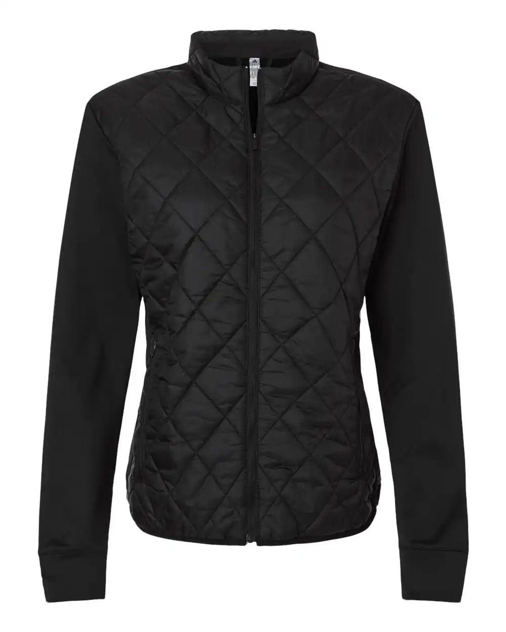 Adidas A1009 Women’s Ultimate Quilted Full-zip Jacket - Black / Xs