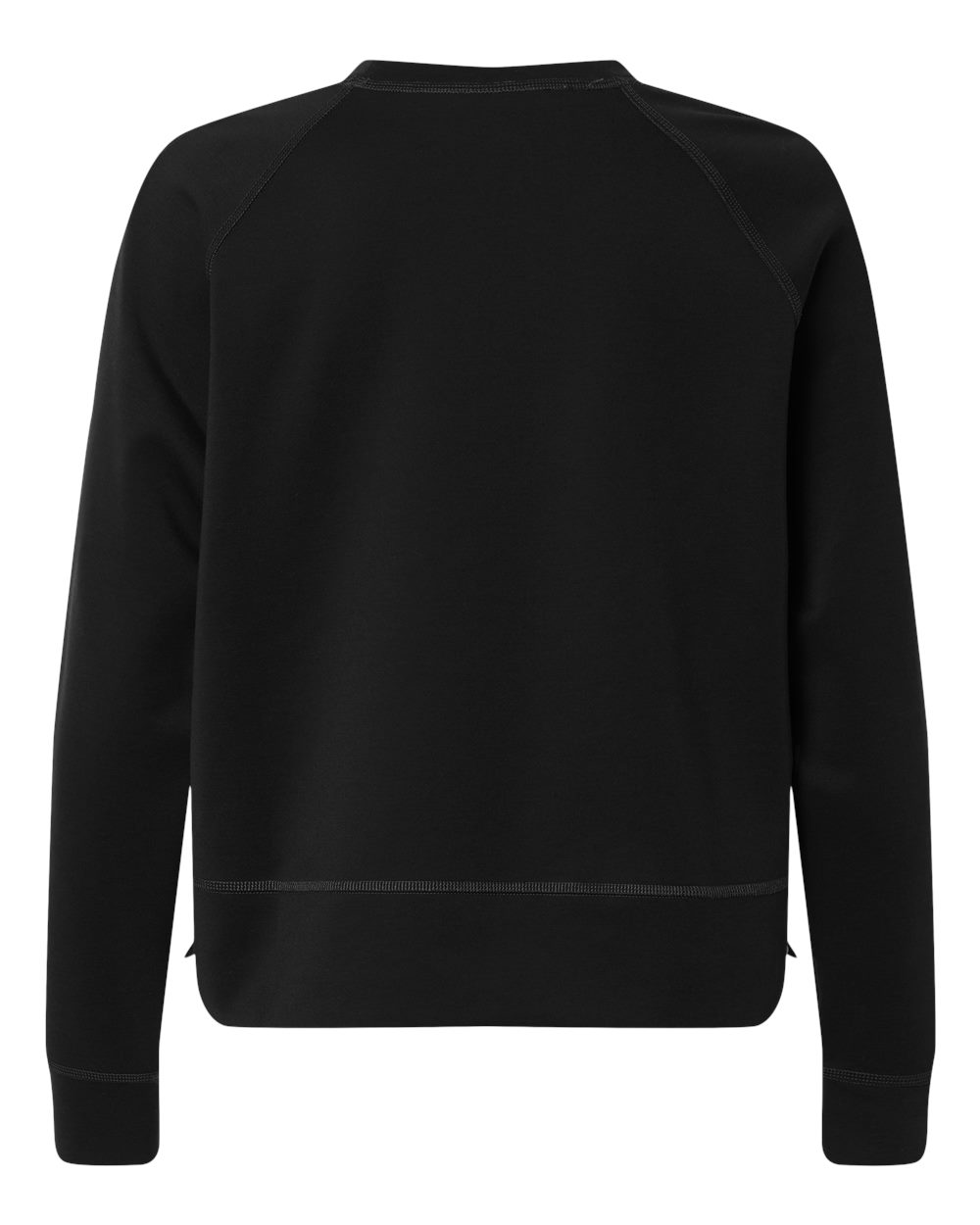 Adidas A1014 Women’s Beyond Side-snap Crewneck Sweatshirt - Black