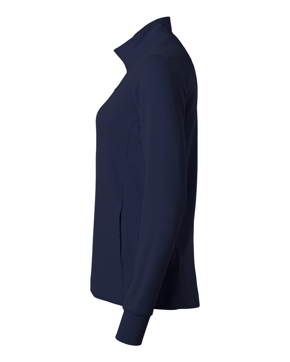 Adidas A1015 Women’s Performance Textured Full-zip Jacket - Collegiate Navy