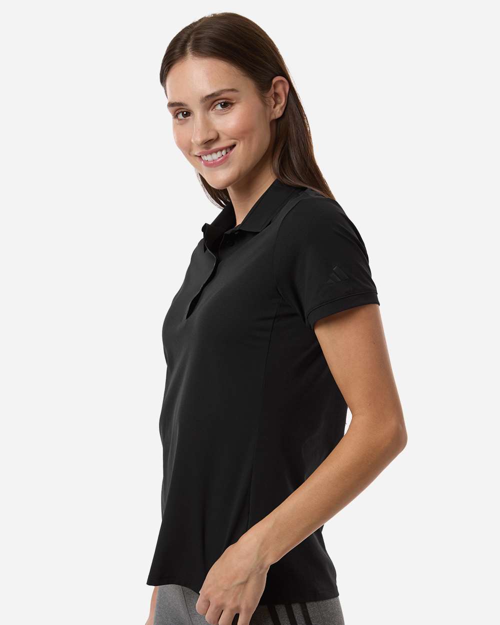 Adidas A1016 Women’s Ultimate365 Tour Twistknit Polo - Black