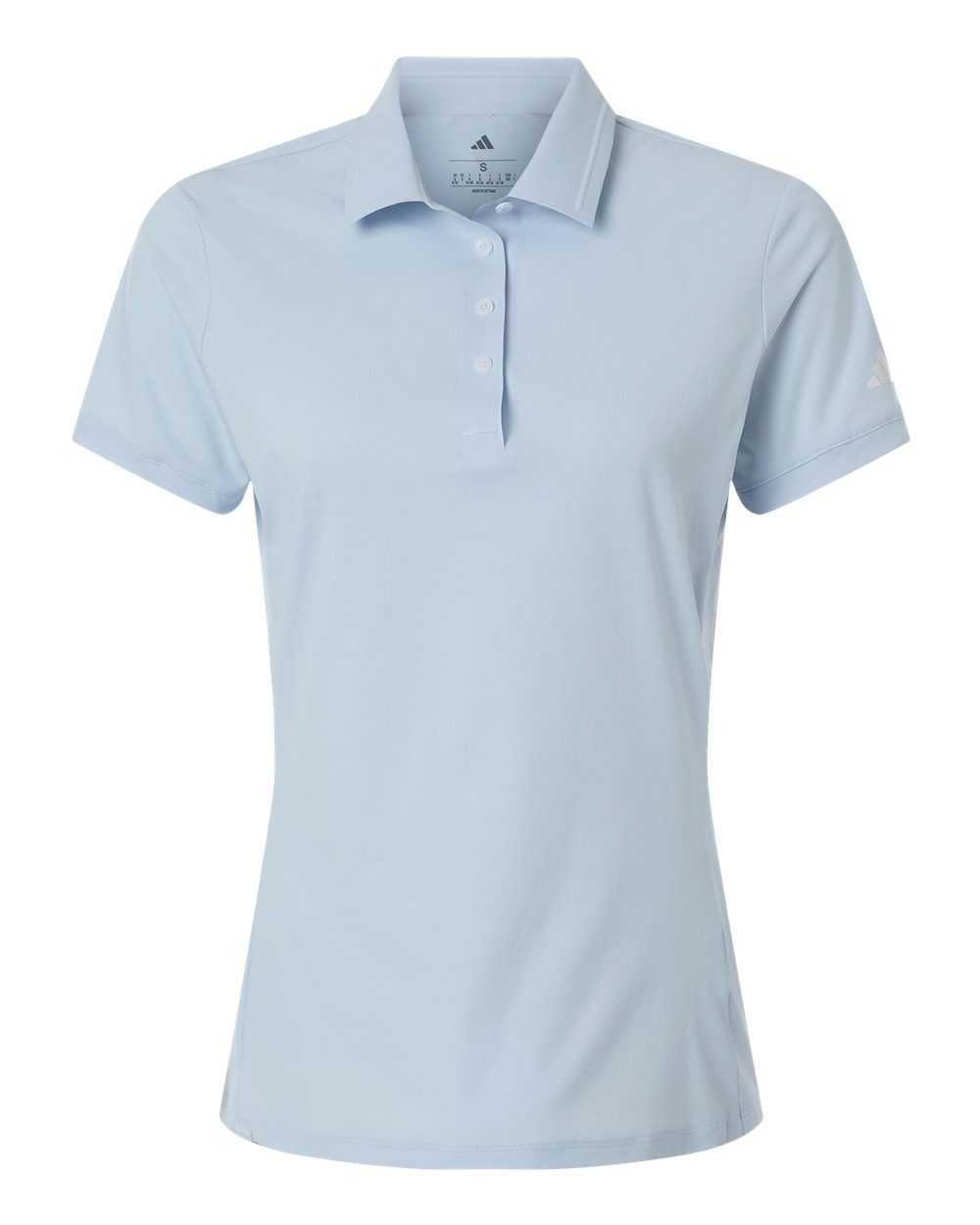 Adidas A1016 Women’s Ultimate365 Tour Twistknit Polo - Crystal Sky