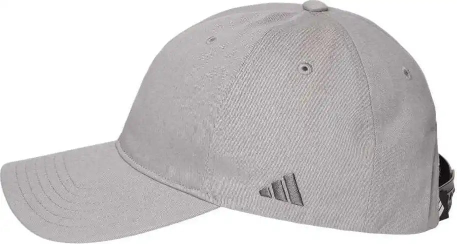 Adidas A12s Sustainable Organic Relaxed Cap Gray Three / Adjustable