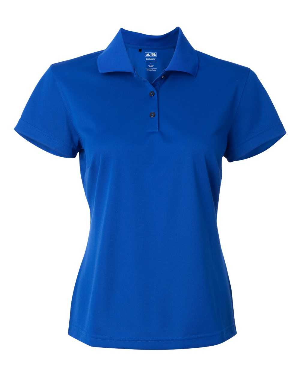 Adidas A131 Women’s Basic Sport Shirt - Collegiate Royal White