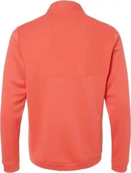 Adidas A2001 Ultimate365 Textured Quarter-zip Pullover - Preloved Scarlet