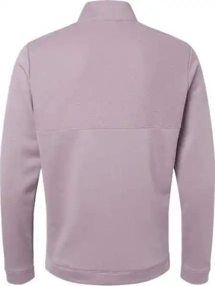 Adidas A2001 Ultimate365 Textured Quarter-zip Pullover - Preloved Fig
