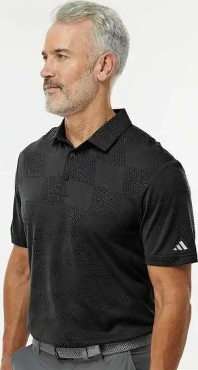 Adidas A2004 Ultimate365 Textured Polo - Black