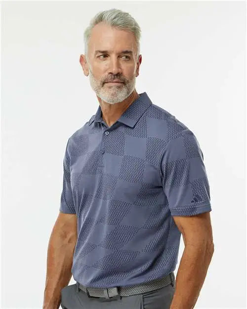 Adidas A2004 Ultimate365 Textured Polo - Preloved Ink