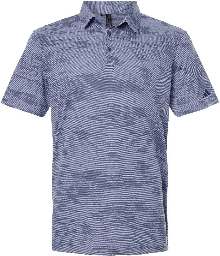 Adidas A2005 Ultimate365 Textured Stripe Polo - Blue Spark Preloved Ink - Spark/ / s