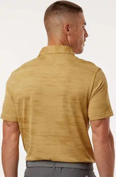 Adidas A2005 Ultimate365 Textured Stripe Polo Oat/ Golden Beige
