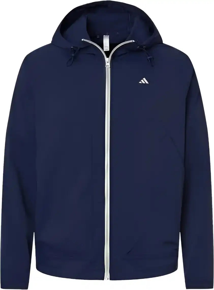 Adidas A2007 Go to Utility Dwr Full Zip Jacket Collegiate Navy