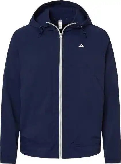 Adidas A2007 Go-to Utility Dwr Full-zip Jacket - Collegiate Navy