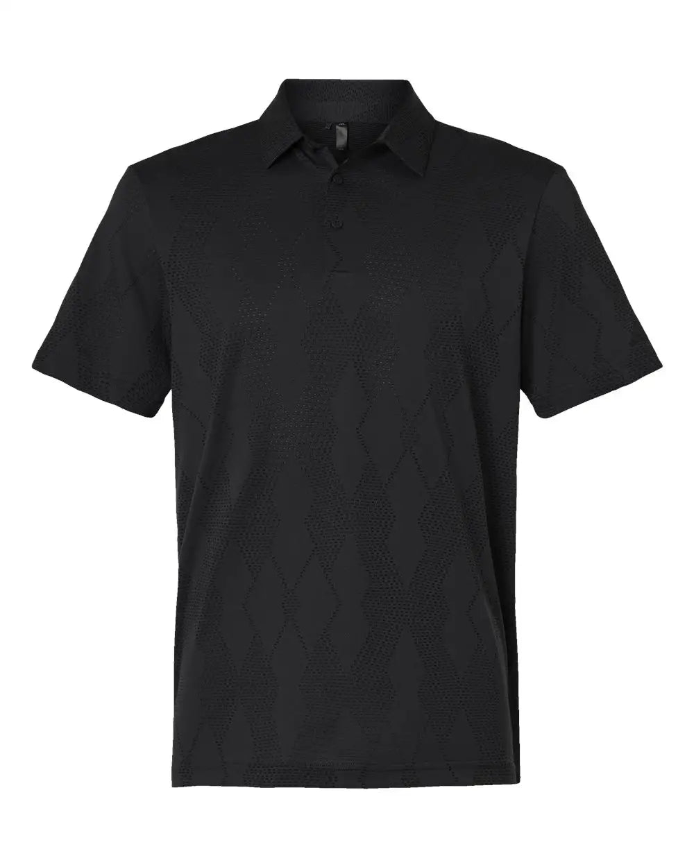 Adidas A2008 Ultimate Textured Polo - Carbon Black - Adult s