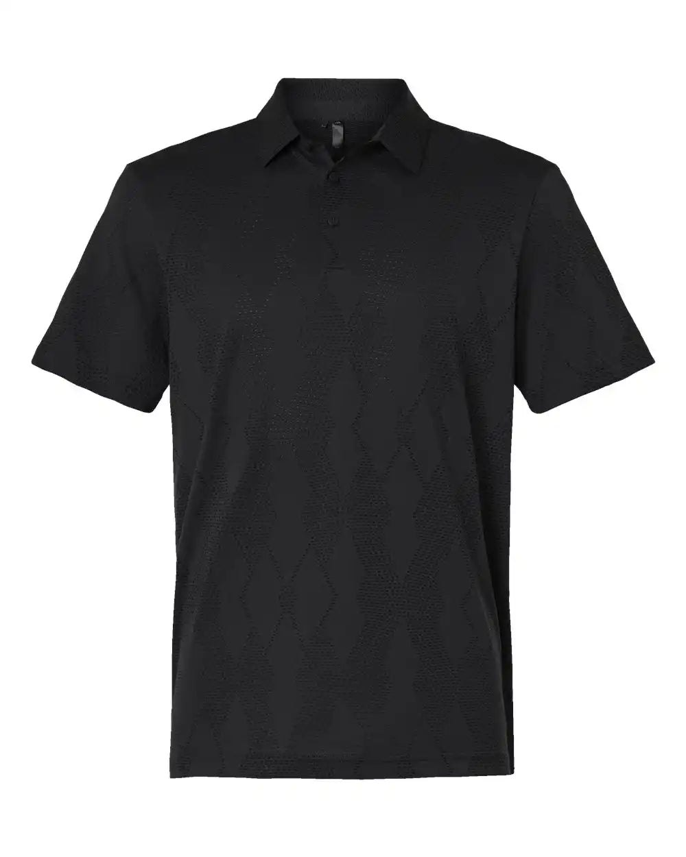 Adidas A2008 Ultimate Textured Polo - Carbon Black - s