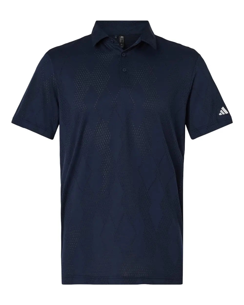 Adidas A2008 Ultimate Textured Polo - Collegiate Navy