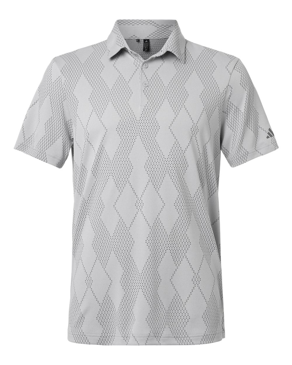 Adidas A2008 Ultimate Textured Polo - Grey Two