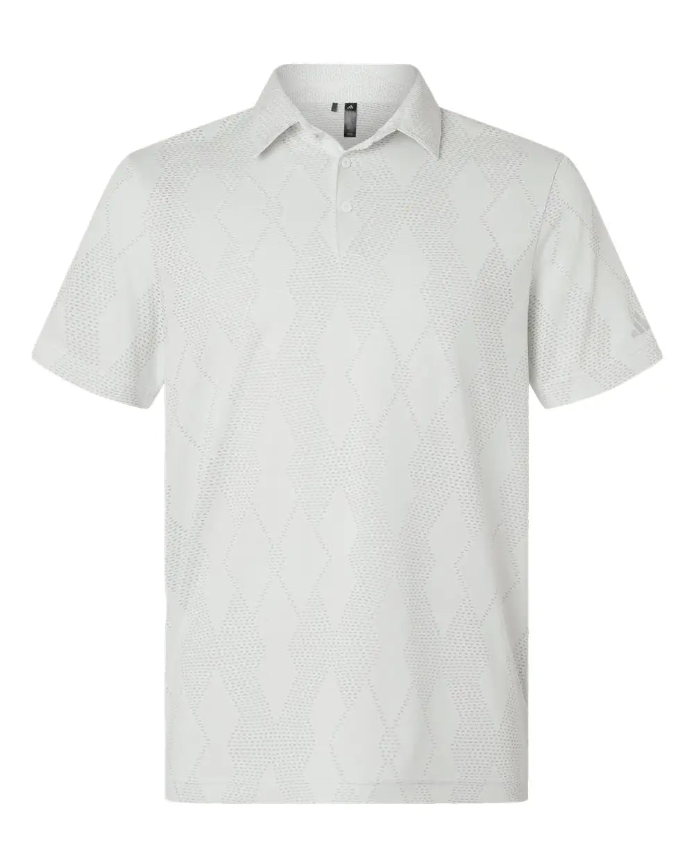 Adidas A2008 Ultimate Textured Polo - White - Adult s