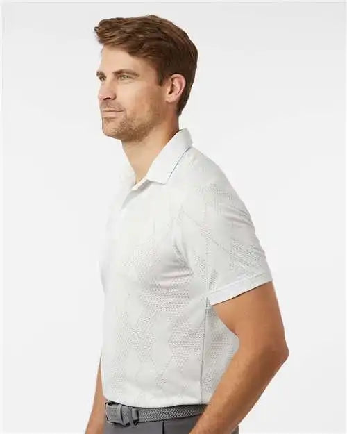 Adidas A2008 Ultimate Textured Polo - White