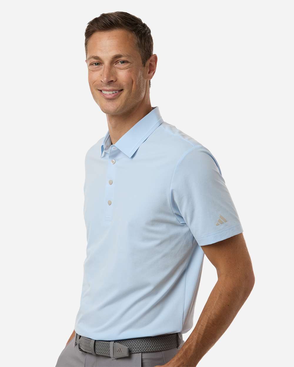 Adidas A2013 Men’s Ultimate365 Tour Twistknit Polo - Crystal Sky