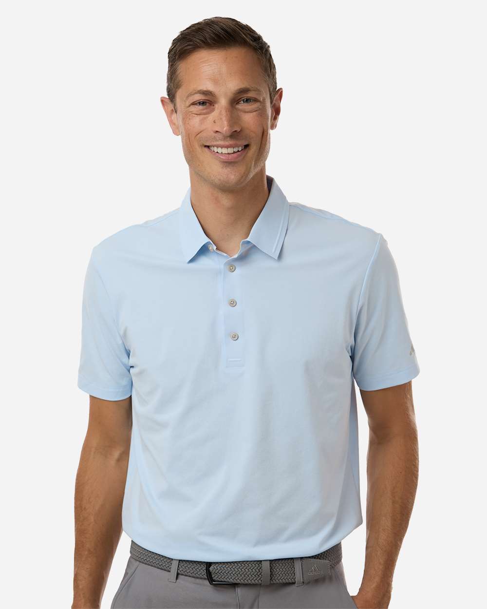 Adidas A2013 Men’s Ultimate365 Tour Twistknit Polo - Crystal Sky
