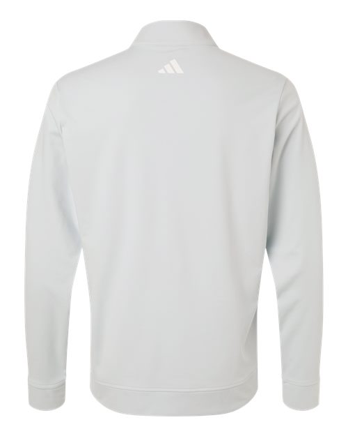 Adidas A2017 Men’s Ultimate365 Classic Quarter-zip Pullover - Clear Grey