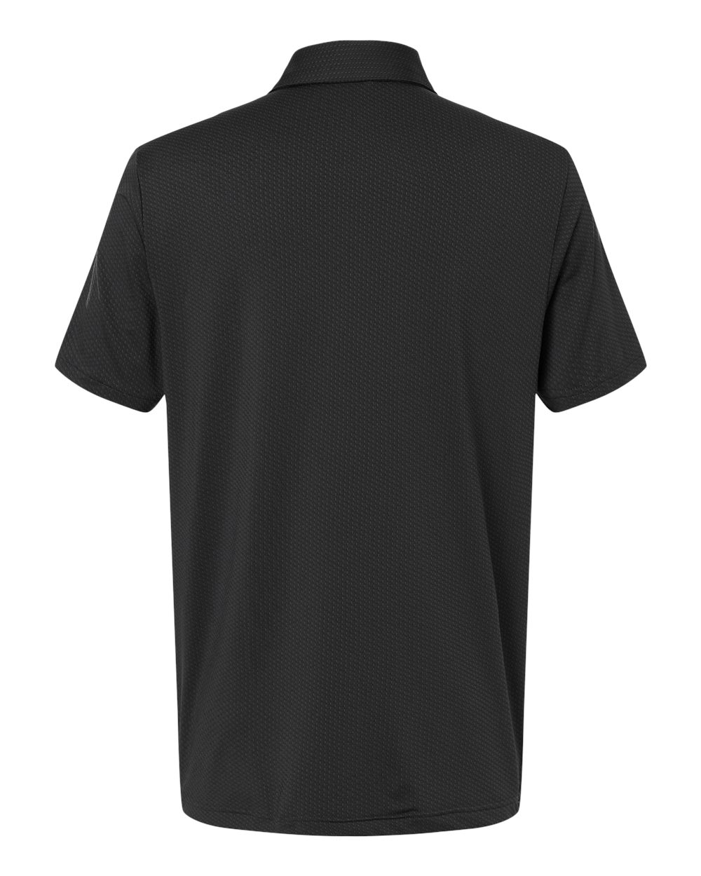 Adidas A2024 Men’s Performance Textured Polo - Carbon Black