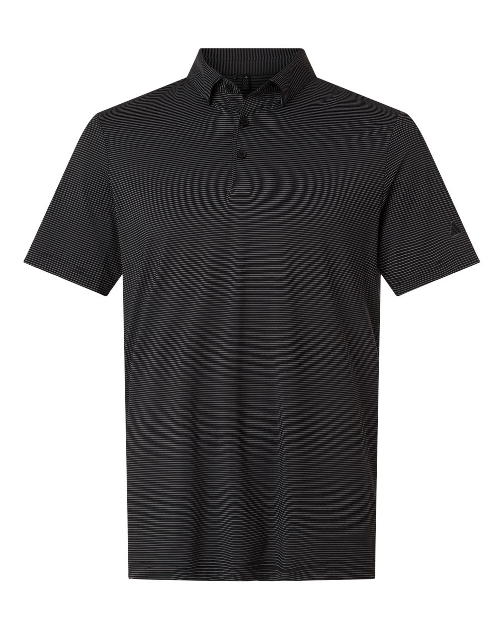 Adidas A2026 Men’s Ultimate365 Pencil Stripe Climacool Polo - Carbon Black