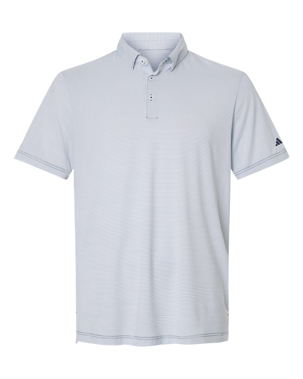 Adidas A2026 Men’s Ultimate365 Pencil Stripe Climacool Polo - White Collegiate Navy