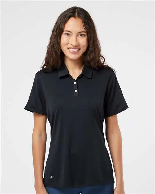 Adidas A231 Women’s Performance Polo - Black