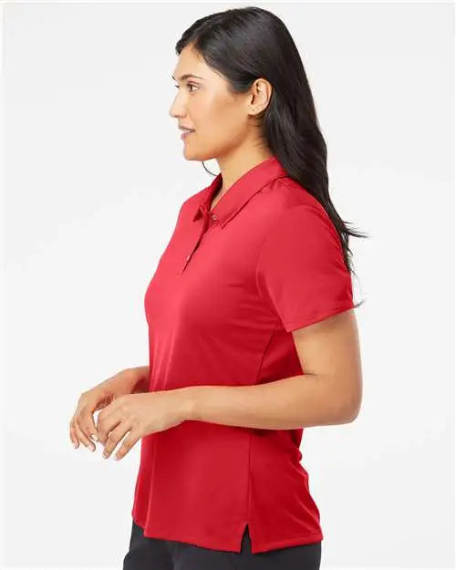 Adidas A231 Women’s Performance Polo - Collegiate Red