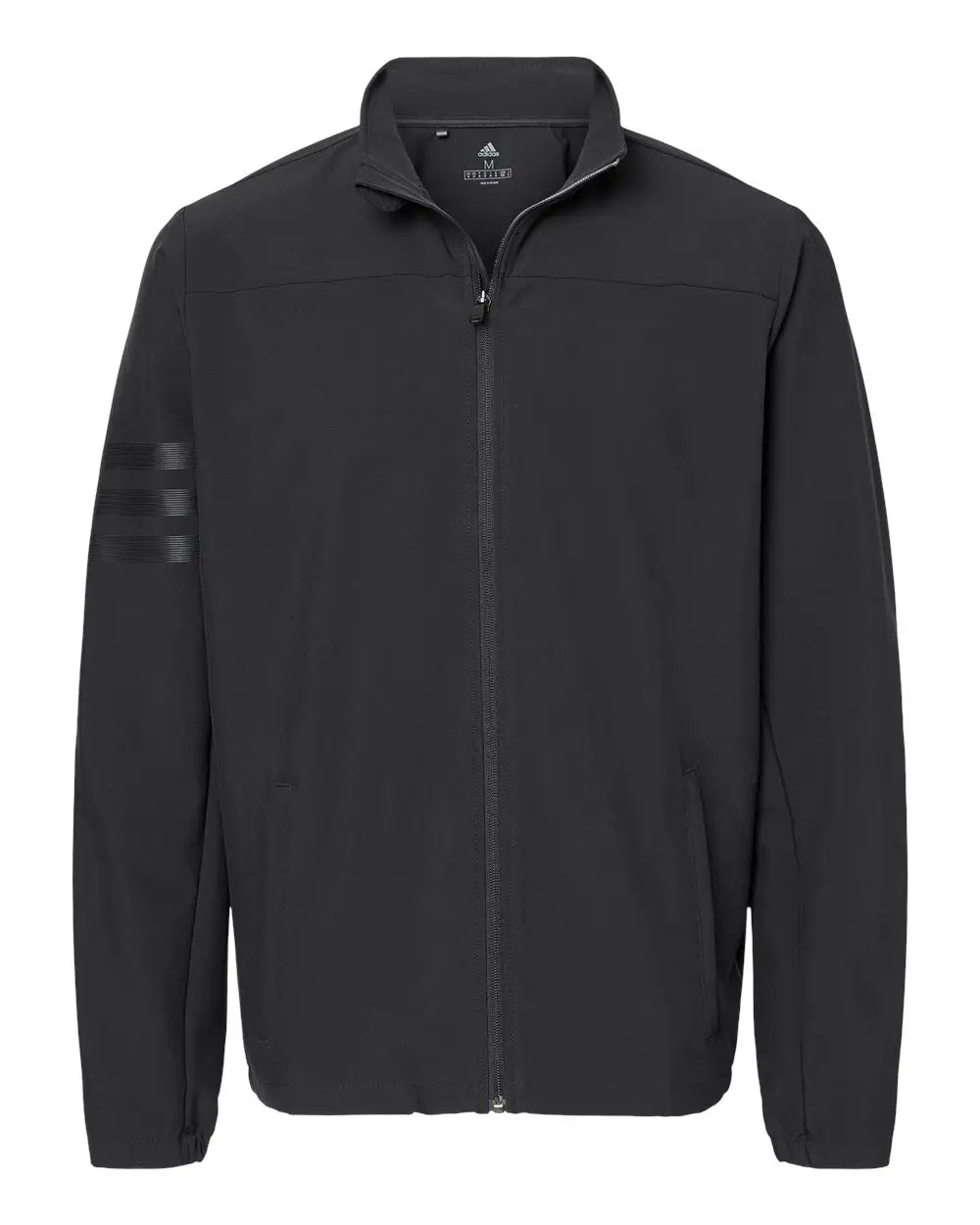 Adidas A267 3-stripes Full-zip Jacket - Black / s