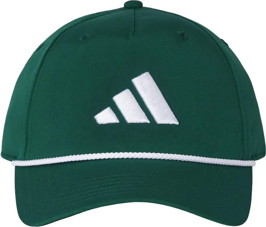 Adidas A3001s Sustainable Five-panel Tour Cap - Collegiate Green - one Size Fits Most