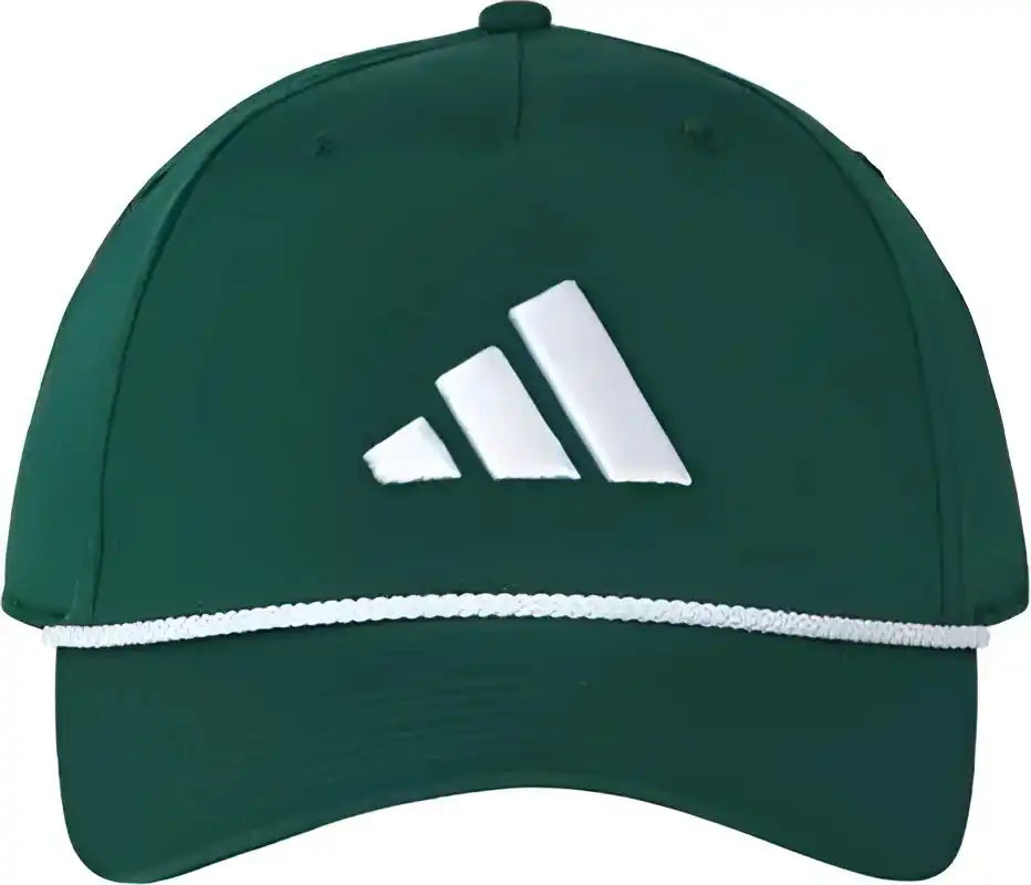 Adidas A3001s Sustainable Five Panel Tour Cap Collegiate Green / one Size Fits Most