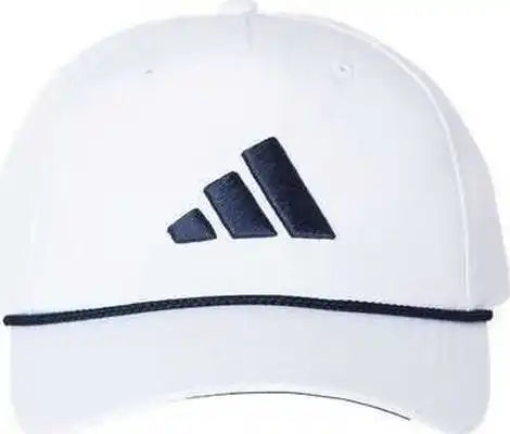 Adidas A3001s Sustainable Five-panel Tour Cap - White - one Size Fits Most