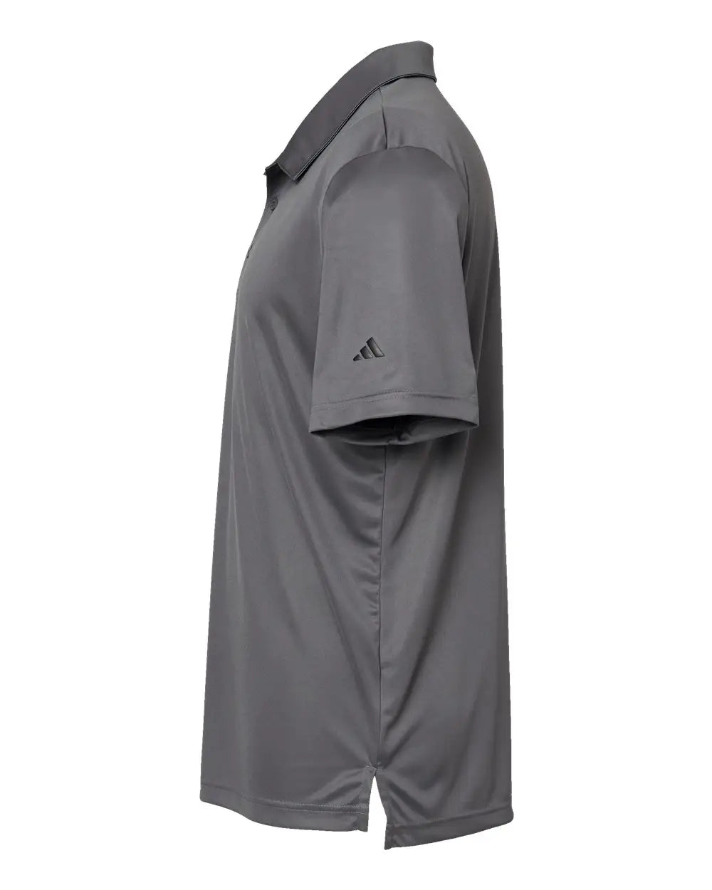 Adidas A324 3-stripes Chest Polo - Grey Five Black