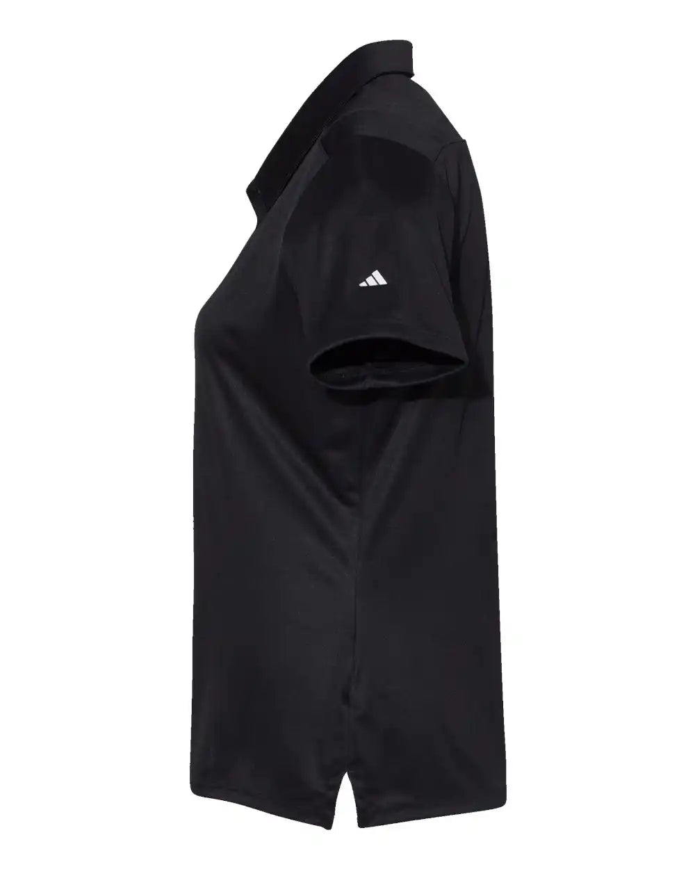 Adidas A325 Women’s 3-stripes Shoulder Polo - Black White