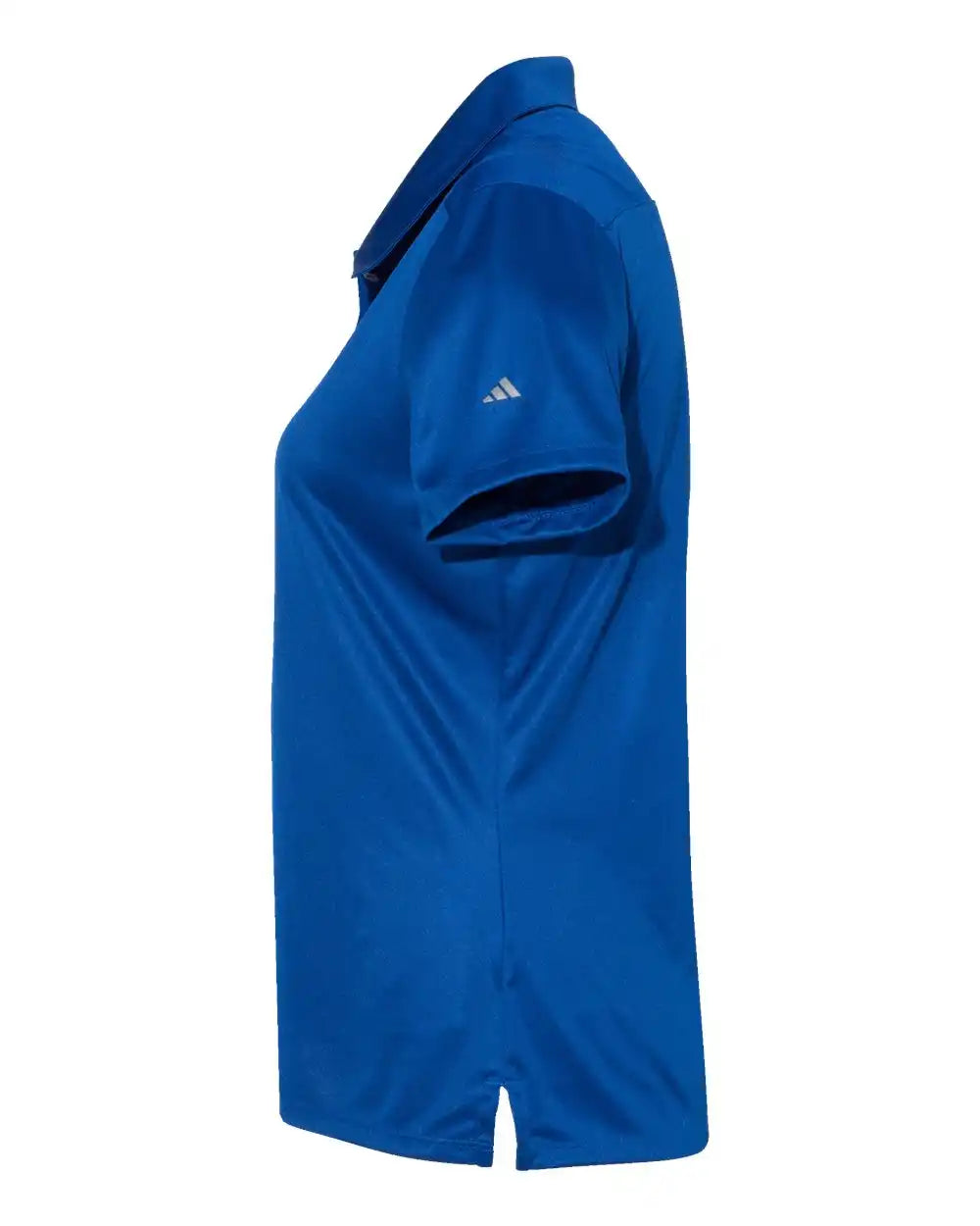 Adidas A325 Women’s 3-stripes Shoulder Polo - Collegiate Royal Grey Three
