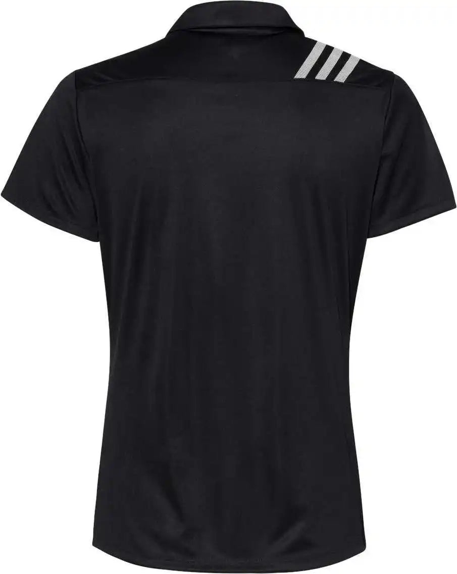Adidas A325 Women’s 3 Stripes Shoulder Sport Shirt Black White