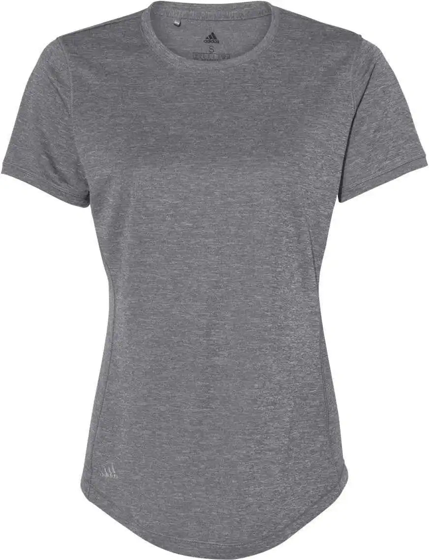 Adidas A377 Women’s Sport t Shirt Black Heather